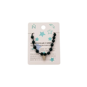 Pulsera de Acero Inoxidable con Diseño de Espina de Pescado Plateada, Nudo de Siete Estrellas, Joyería Unisex Moderna - Product Image 1