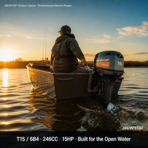 Motor fueraborda de 2 tiempos 15hp 6B4 63V 250cc 11kW a <span class=keywords><strong>gasolina</strong></span> para embarcaciones, encendido CDI, tanque de combustible de 24L, arranque manual, para barco de pesca - Product Image 3