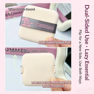 Esponja Cosmética Suave, Aplicador de Maquillaje con Cojín de Aire, Herramienta de Belleza Lavable para Base, Polvo y Crema - Product Image 2