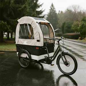 Canopy de vélo Rain <span class=keywords><strong>Cargo</strong></span> Protection ultime contre la <span class=keywords><strong>pluie</strong></span>, le vent et le soleil pour vos petits. - Product Image 2