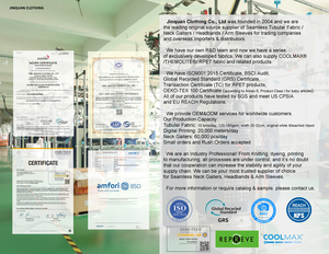 2025 su misura fabbrica di vendita calda piccola margherita modello maniche a braccio 4-Way elasticizzato senza cuciture antivento ad asciugatura rapida anti-uv - Product Image 6