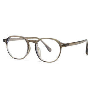Montures de lunettes SPOEN, rondes, à monture complète, anti-lumière bleue, unisexes, TR90, légères - Product Image 5