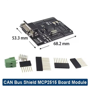 Module de carte de protection CAN Bus MCP2515 avec connecteur SUB-D, UART standard, IIC, SPI, contrôleur d'indicateur LED CAN DC 2.7-5.5V pour Arduino - Product Image 2