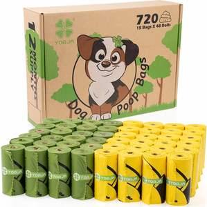 Factory Custom Packaging 100% <b>Compostable</b> Pet Waste <b>Bags</b> Biodegradable Dog Poop <b>Bags</b> - Product Image 4