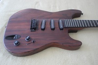 Gitar Elektrik 6 Senar dengan Bodi Rosewood