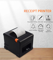 Imprimante de tickets de réception OEM Imprimante thermique de facture 80mm Interface USB et BT Style couleur pour papier