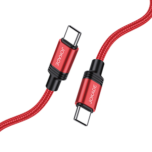 Jokade Usb Type C <b>Charging</b> And Sync <b>Cable</b> 1m 5a Red - Product Image 2