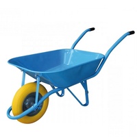 Brouette modèle France WB6400 avec pneu plein anti-crevaison en mousse PU, vert jardin, Koweït