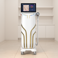 Nouvel appareil d'épilation au laser diode 808 à double poignée 4 ondes Ai, épilation efficace au laser diode 4 ondes pour usage commercial