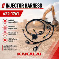 Faisceau de câblage d'injecteur de carburant KAKALAI 422-1761 pour excavatrice CAT C15 C18 365C 385C