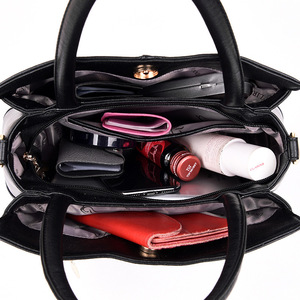 Solid Color Shoulder Handbags Women PU Leather Small Tote Crossbody <b>Bags</b> - Product Image 5