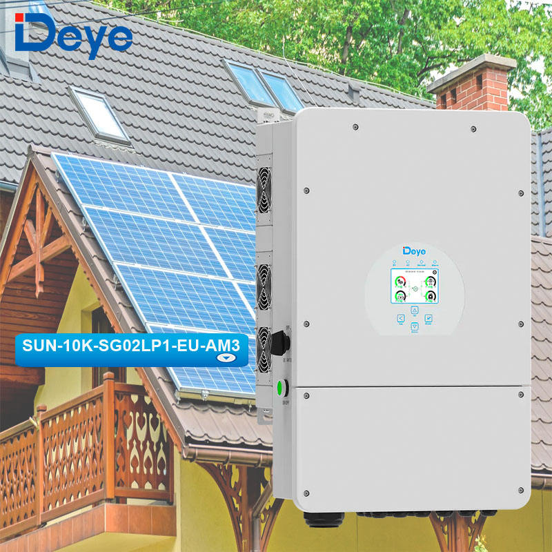 For Deye Hybrid Single Phase Solar Inverter Hybrid Technology EU 10KW ...