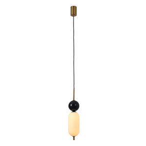 Luminaire suspendu en marbre créatif PM Nordic, adapté aux chambres modernes minimalistes, restaurants, comptoirs de bar, luminaires de luxe - Product Image 6