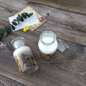 Custom Hot Sale Wholesale Color Fragrance Jelly Glass Gel Wax <strong>Essential</strong> <strong>Oil</strong> <strong>Candle</strong> in Home Decoration - Product Image 3