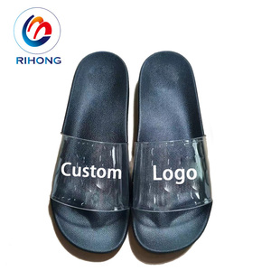 2025 mejor precio verano <span class=keywords><strong>goma</strong></span> <span class=keywords><strong>hormiga</strong></span> slip punta abierta Slide sandalia logotipo personalizar zapatillas blancas - Product Image 6