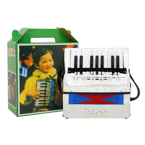 Jouets de clavier bon marché, 17 touches, 8 basses, enfants, étudiants, pratiquer la cellulose en bois massif blanc pour <span class=keywords><strong>jouer</strong></span> de l'<span class=keywords><strong>accordéon</strong></span> - Product Image 6