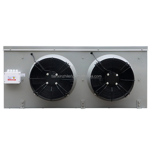 Évaporateur de refroidissement par air pour chambre froide et congélateur, structure à tubes de cuivre et ailettes d'aluminium, alimentation électrique/eau - Product Image 1