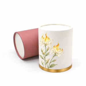 Custom Printed <b>Round</b> Paper Tube <b>Box</b> for Scented Candle Packaging Luxury Cardboard Cylinder Gift <b>Box</b> Custom Logo Manufacturer - Product Image 6