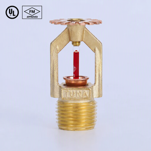 Tête de sprinkler suspendue en cuivre homologuée FM, à réponse standard, en laiton, pour système de protection <span class=keywords><strong>incendie</strong></span> commercial - Product Image 2