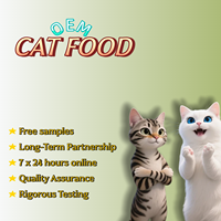 Aliments secs pour chats sans céréales, riches en protéines, à base de viande fraîche, formule saine, en sac, prix avantageux, faible quantité minimale de commande