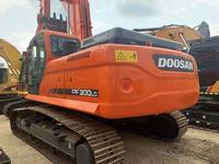 Doosan DX300 Pelleteuse lourde de 30 tonnes Pelle d'occasion originale de Corée 225 300