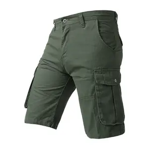 Amazon Heren Broek Zomer Werk Shorts Heren Werk Rechte Been Vijf Stuk Multi Pocket Casual Broek Heren Shorts