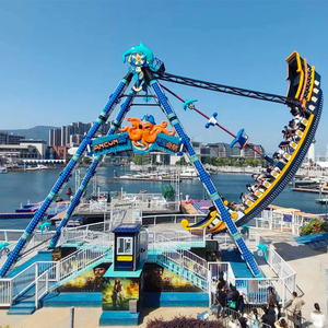 Manège à Bateaux Balançants sur le Thème des Pirates pour Parc d'Attractions, Manège de Foire, Manège de Carnaval, <span class=keywords><strong>Bateau</strong></span> <span class=keywords><strong>Pirate</strong></span> pour Enfants et Adultes à Vendre - Product Image 3