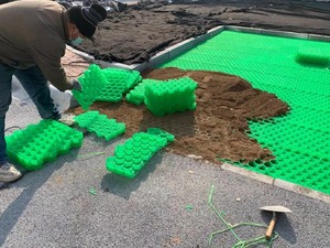 Grille de <span class=keywords><strong>gravier</strong></span> <span class=keywords><strong>d</strong></span>'herbe de grille de stationnement au sol de haute qualité pour la fabrication de parking de <span class=keywords><strong>voiture</strong></span> - Product Image 5