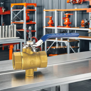 Corps de robinet à tournant sphérique en laiton bidirectionnel interrupteur manuel résistance à la pression épaissie-sonde mesure de la température eau <span class=keywords><strong>gaz</strong></span> huile Angle - Product Image 2