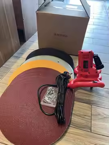 ماكينة محمولة لصقل الجدران وتنعيم ملاط الأسمنت، آلة صنفرة بذراع طويل، آلة تلميع جدران صغيرة - Product Image 6