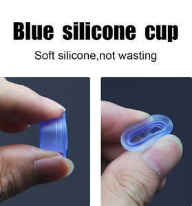 100pcs Tattoo Ink Cup <b>Holder</b> Silicone Pigment Stand Tray for PMU Microblading Permanent <b>Makeup</b> Workstation Tattoo Artist Use - Product Image 2