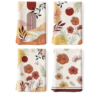 ผ้าขนหนูสำหรับห้องครัวผ้าคอตตอนออร์แกนิคซับน้ำได้ดีแห้งเร็วออกแบบได้ตามต้องการสำหรับโรงงาน - Product Image 4