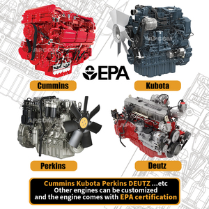 Compresseur d'air diesel monté sur remorque 700-1100cfm 18bar 20bar 22bar 25bar pour travaux de construction tout-terrain - Product Image 4