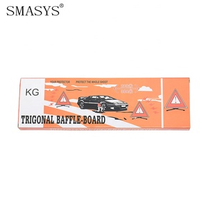 SMASYS ritel keselamatan mobil darurat jalan raya lipat reflektif peringatan segitiga - Product Image 5
