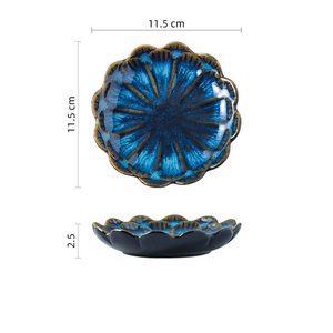 Piatti in ceramica con Design loto-piatti da Dessert <span class=keywords><strong>e</strong></span> piatti di salsa disponibili in più colori - Product Image 4