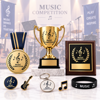 Fabricant de récompenses personnalisées pour concours de musique et de marchandises de marque scolaire pour les groupes et les événements musicaux