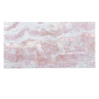 Dalle de pierre de quartz artificielle rose écologique 1200x2800mm, surface brillante, pour revêtement de sol et plateau de table, usage domestique, garantie 5 ans