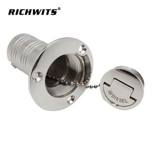 Bouchon de remplissage de carburant en acier inoxydable 316 pour réservoir de carburant de yacht, entrée d'eau, réservoir d'eau de camping-car, pièces et accessoires de quincaillerie marine - Product Image 3