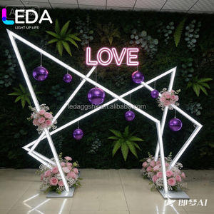 Columnas de Luz LED Neon para Bodas, Telón de Fondo para Escenarios, Túnel de Entrada, Arco de Luz para Decoración de Eventos y Fiestas - Product Image 2