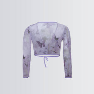 D036037 DTTROL <span class=keywords><strong>Ropa</strong></span> de <span class=keywords><strong>Ballet</strong></span> para Niños, Top de Manga Larga, Malla de Poliéster, <span class=keywords><strong>Ropa</strong></span> de Práctica - Product Image 2