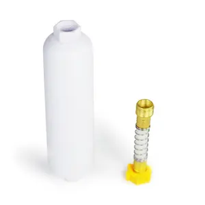 Rv Inline Slang Waterfilter Tuin En Camper Nsf Gecertificeerd Sterk Vermindert Chloor Slechte Smaak Geur Met Slangbeschermer,