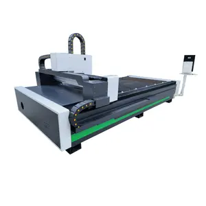 6060 giàn cấu trúc sợi Laser máy cắt 2000W 3000W 6000W Kim Loại Laser Cutter cho tấm kim loại và ống