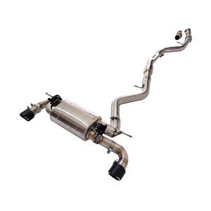 Système d'échappement sport à soupapes haute performance en acier inoxydable 304 à tube unique Ecnal pour BMW F20 <span class=keywords><strong>M135i</strong></span> <span class=keywords><strong>N55</strong></span> 3.0T 2013-2016 - Product Image 1