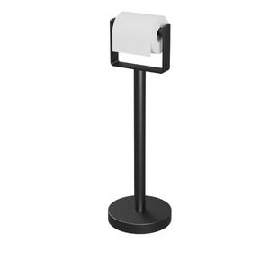 ที่วางกระดาษชำระสแตนเลสสีดำด้านแบบตั้งพื้นสำหรับห้องน้ำ - Product Image 1