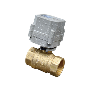 Regulador Proporcional de Latón de 1 Pulgada 4-20mA 0-10V 0-5V DN25 con Válvula de Bola para Infraestructura de Agua OEM ODM Tonhe - Product Image 1