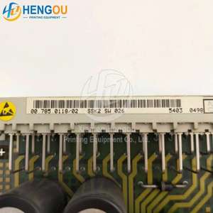 00.785.0118/02 Ssk2 026 00.781.3764/01 Ssk 2 026 Board Versie Drukmachine Onderdelen Gebruikt Origineel - Product Image 4