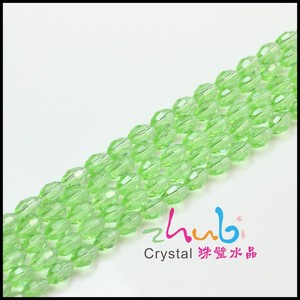 Zhubi 4X6MM Faceted Crystal Olive <strong>Beads</strong> Rondelle Glass <strong>Beads</strong> for Jewelry Making DIY Necklace <strong>Bracelet</strong> Charms Kits - Product Image 2