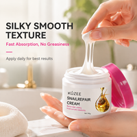 Crème Visage au Mucus d'Escargot Prix de Gros Acide Hyaluronique Collagène Hydratation Profonde Réparatrice Anti-Âge Raffermissante Éclaircissante Taches Brunes