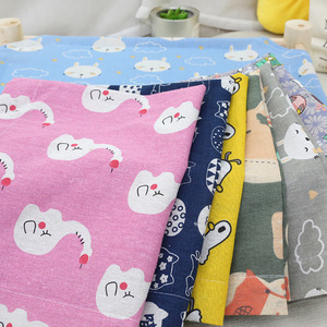 Cat <b>Bed</b> Fabric Pet <b>Bed</b> Soft Breathable Cat House For Cats With Cute Print Patterns Multi Color Options - Product Image 1