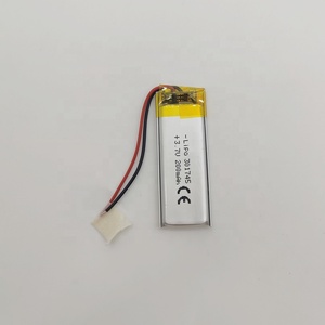 ชุดแบตเตอรี่ลิเธียมไอออนโพลิเมอร์แบบชาร์จไฟได้301745 901745 501475 401745 3.7V 200mAh - Product Image 2